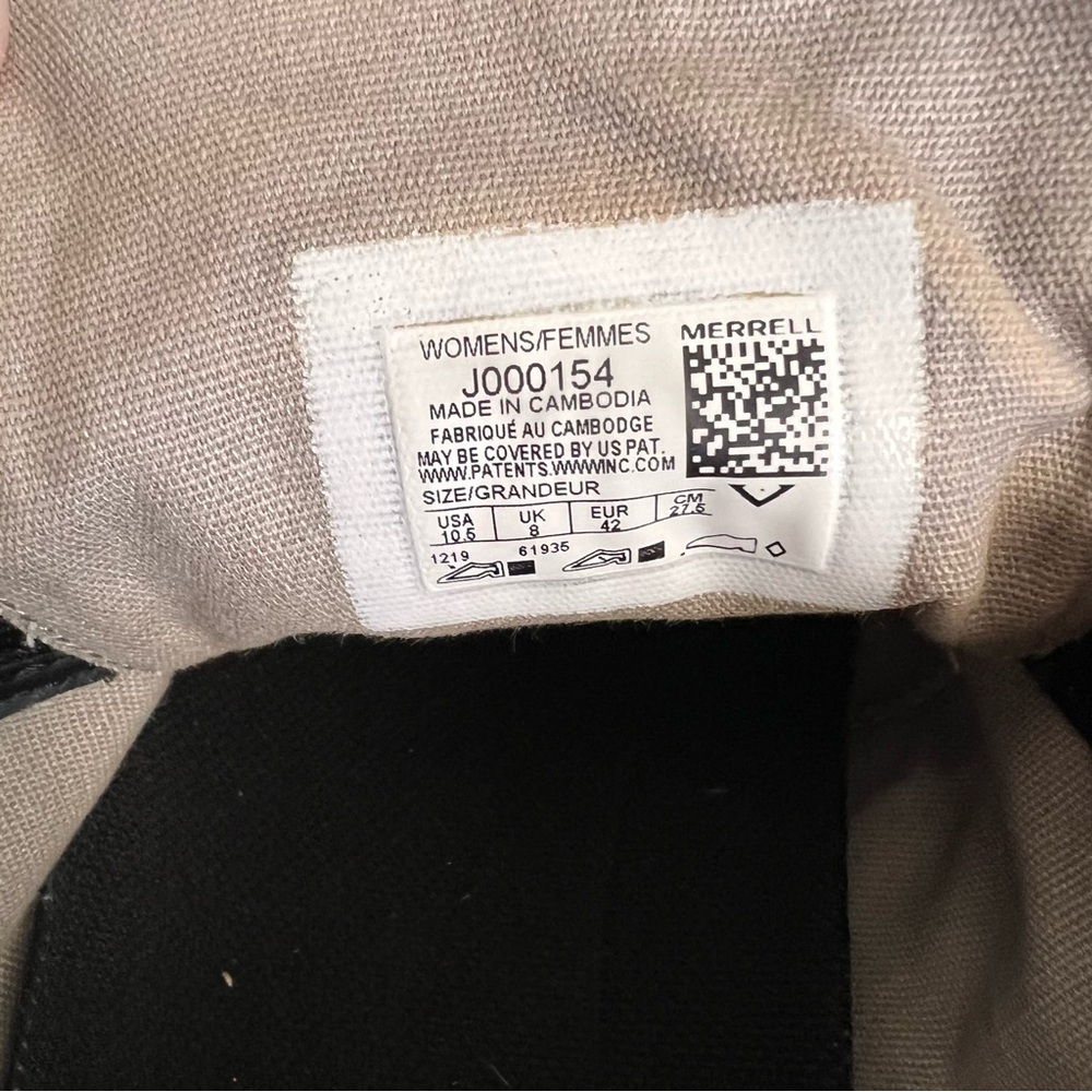 Merrell Fabric Low Top Sneakers - 10.5 - Picture 6 of 8